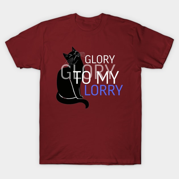 GLORY to the darkness T-Shirt by Cool Art Clothing